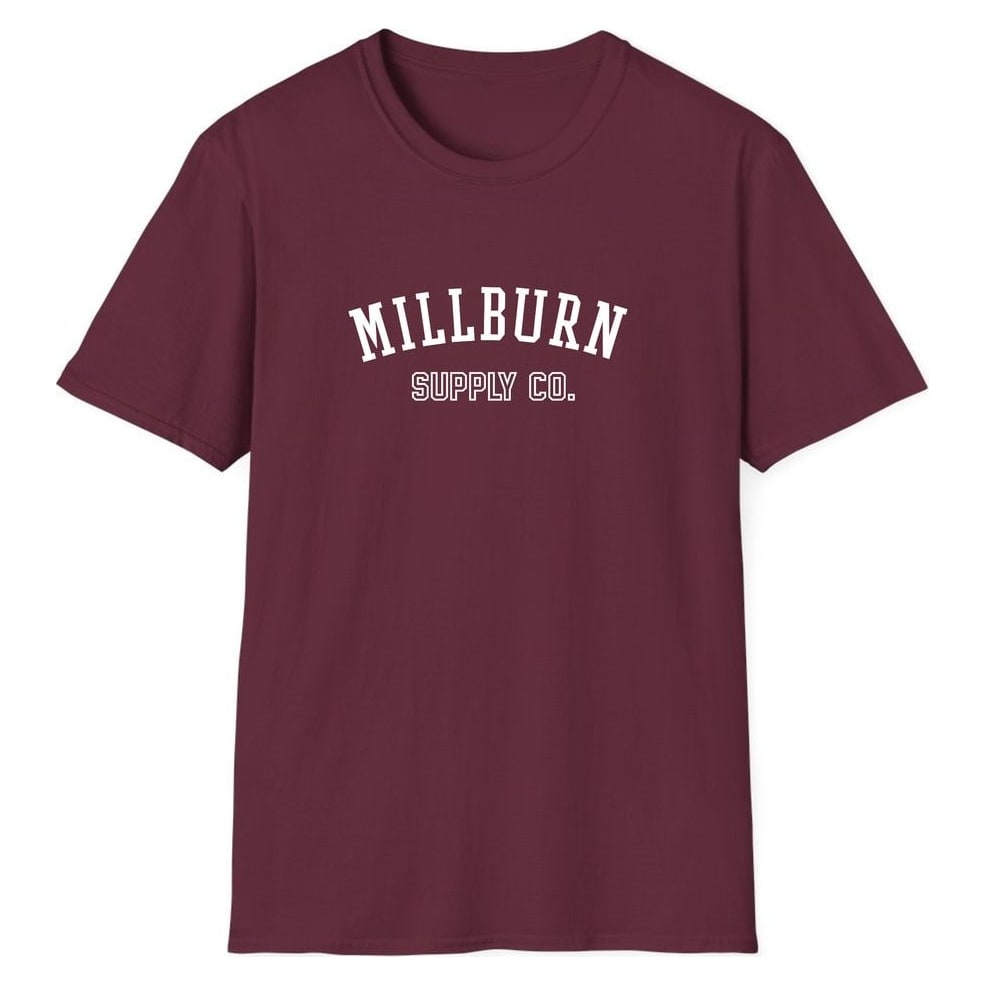 MILLBURN SUPPLY CO. — Maroon
