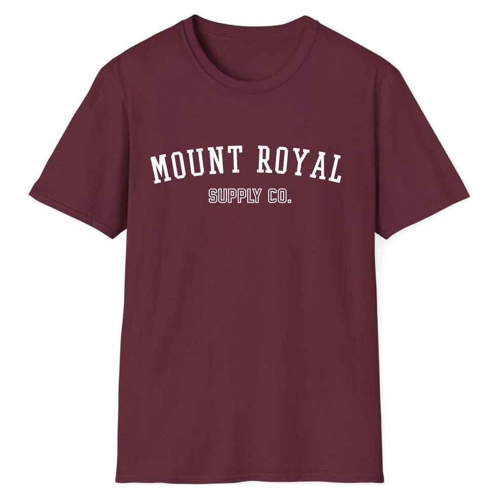 MOUNT ROYAL SUPPLY CO. — Maroon