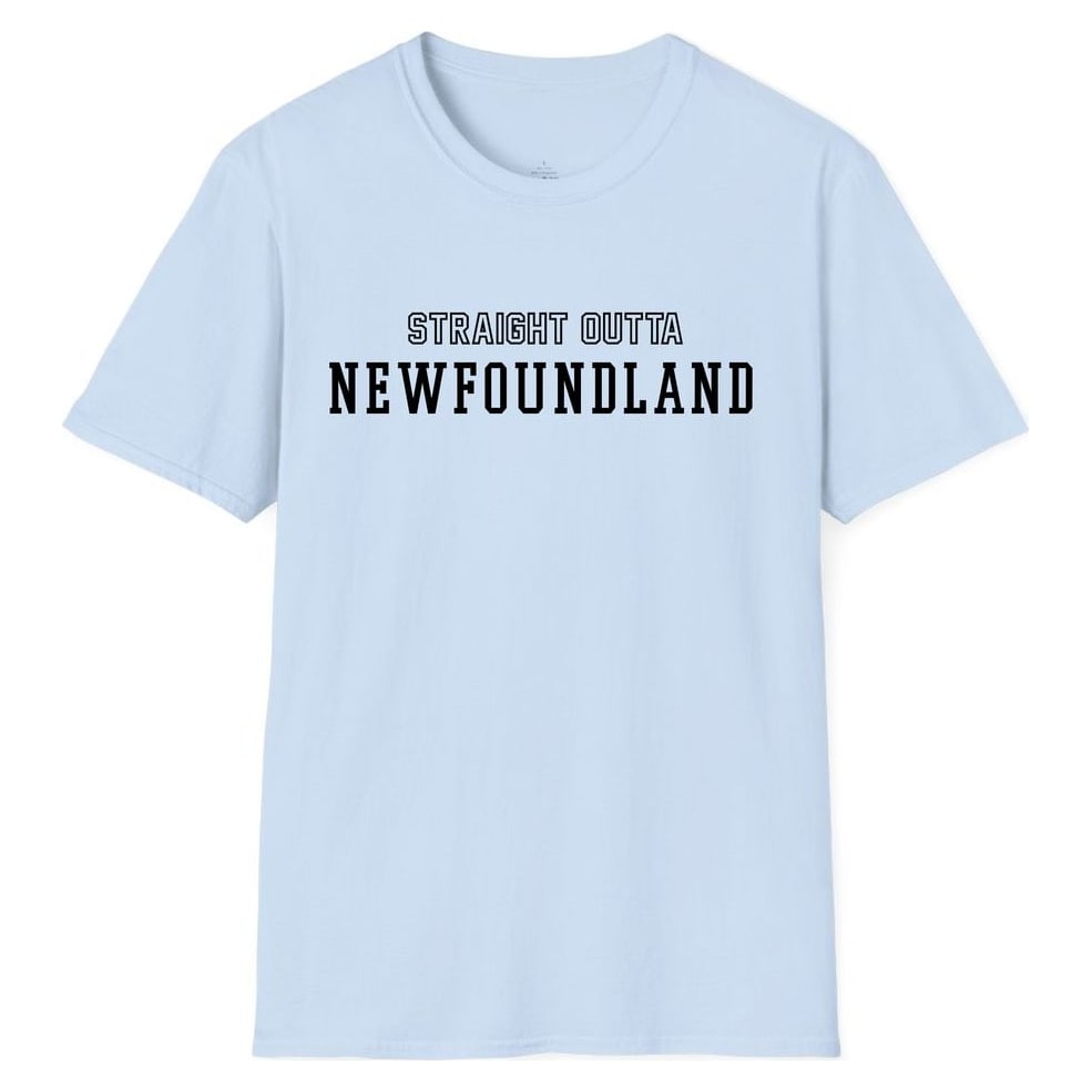 STRAIGHT OUTTA NEWFOUNDLAND — Light Blue