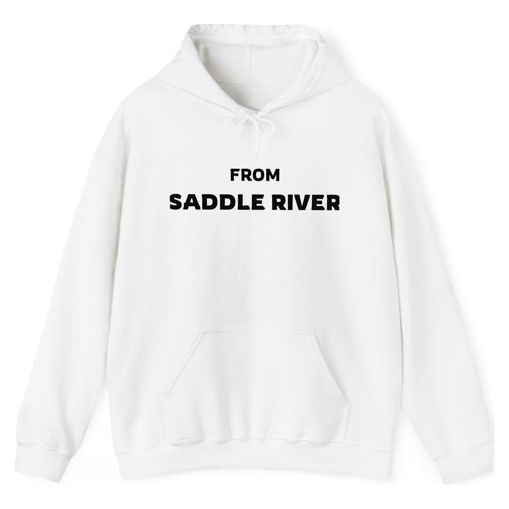 FROM SADDLE RIVER — White