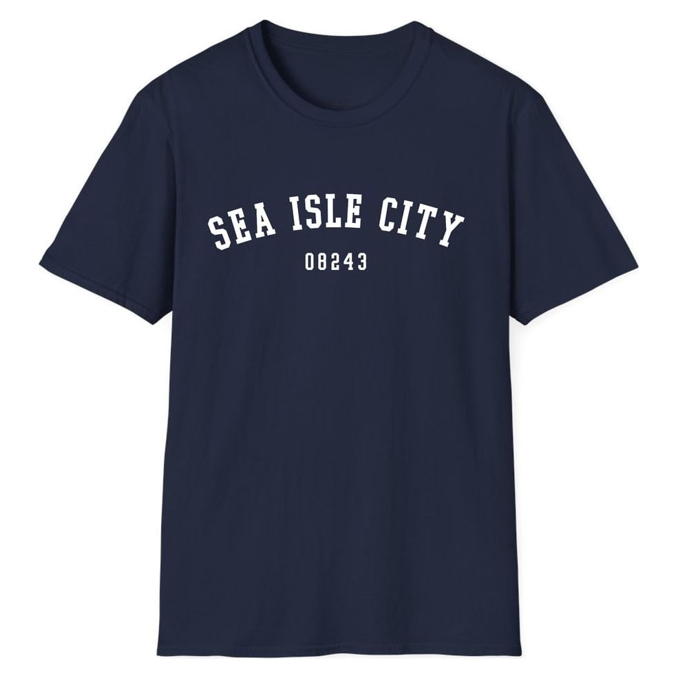 SEA ISLE CITY 08243 ARCHED — Navy