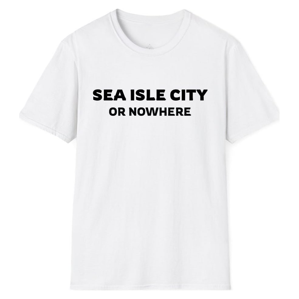 SEA ISLE CITY OR NOWHERE — White