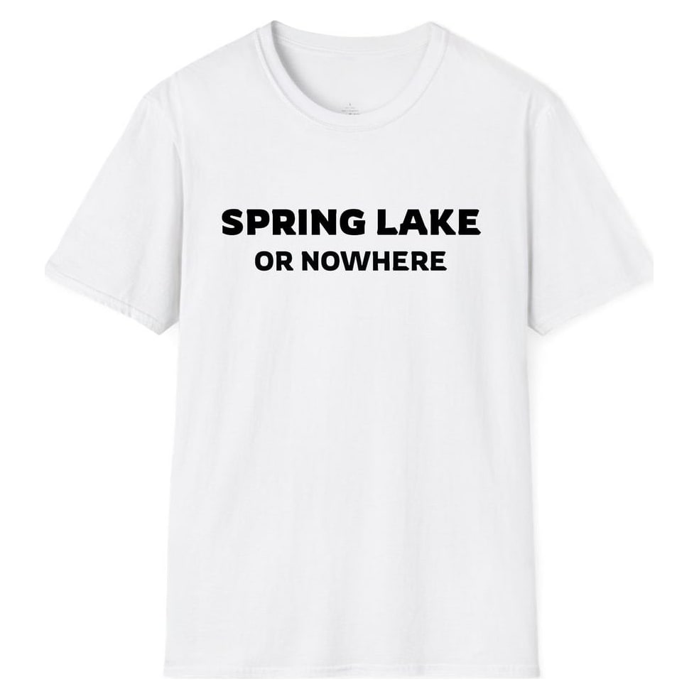 SPRING LAKE OR NOWHERE — White