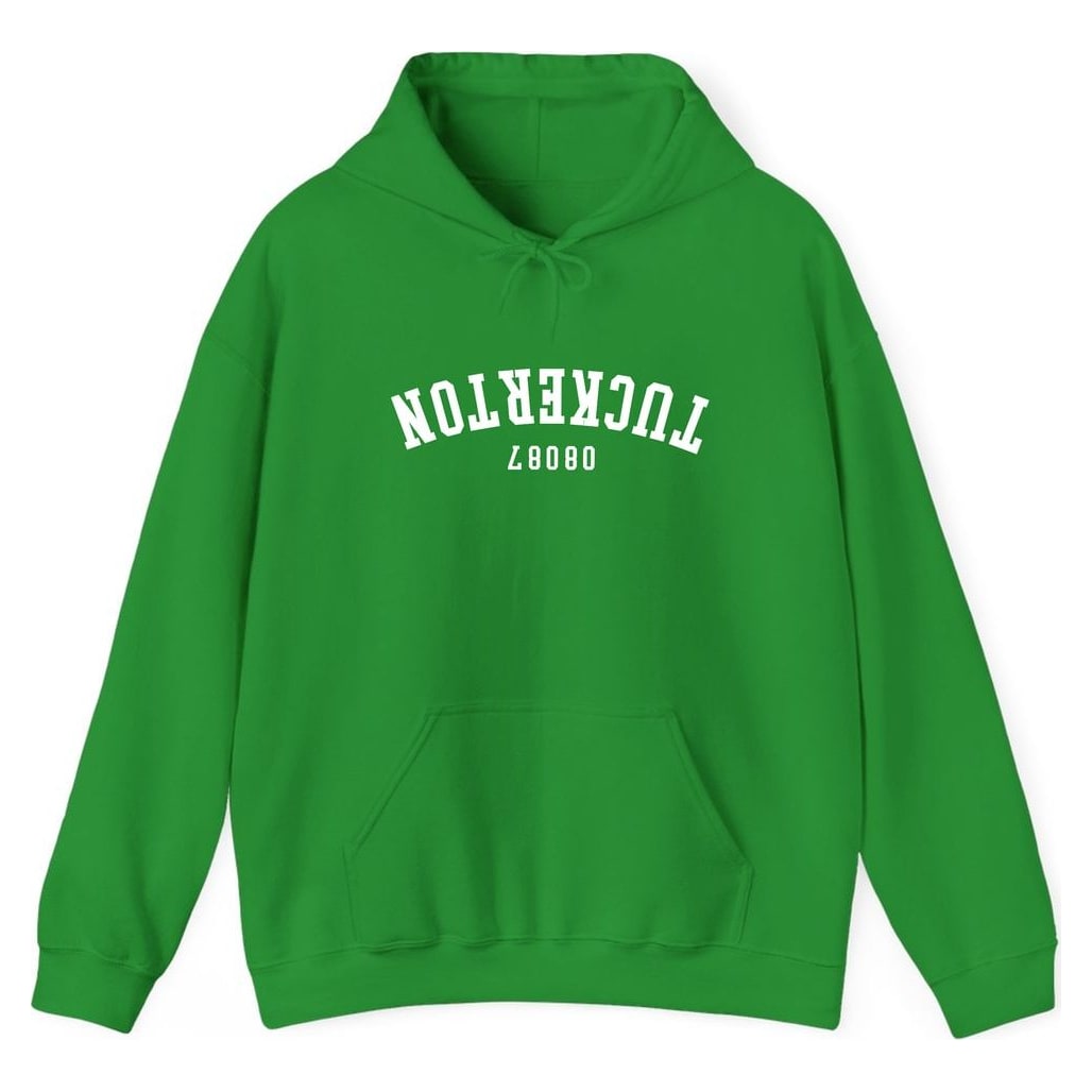 TUCKERTON 08087 ARCHED - UPSIDE DOWN — Irish Green