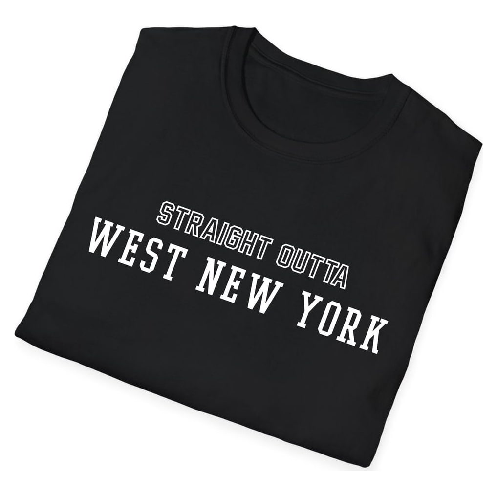 STRAIGHT OUTTA West New York — Black — view 4