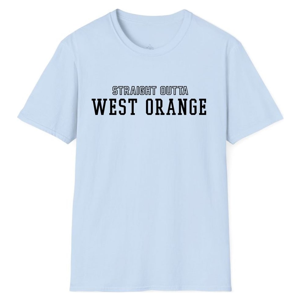 STRAIGHT OUTTA WEST ORANGE — Light Blue