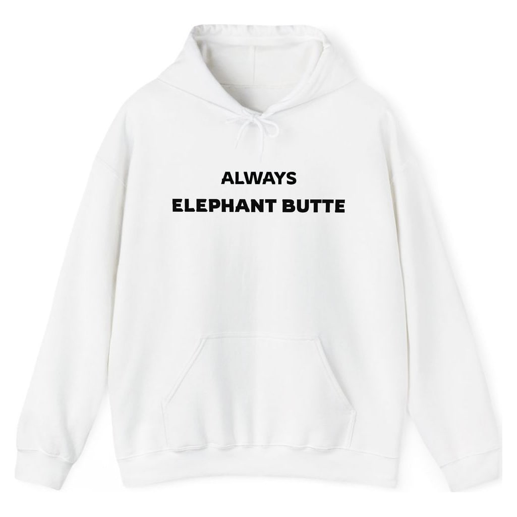 ALWAYS ELEPHANT BUTTE — White