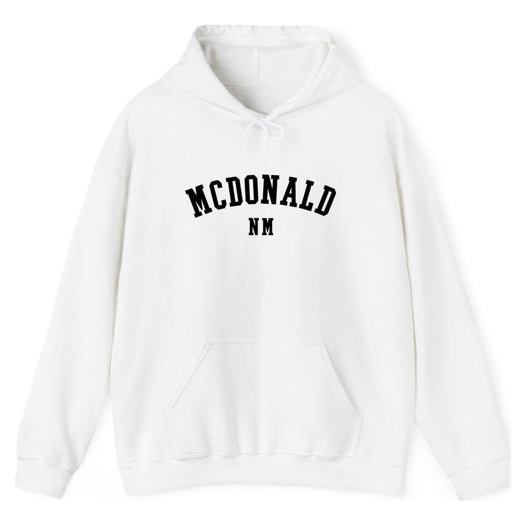 MCDONALD NEW MEXICO ARCHED — White