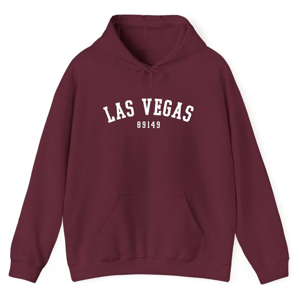 Las Vegas 89149 Arched — Maroon