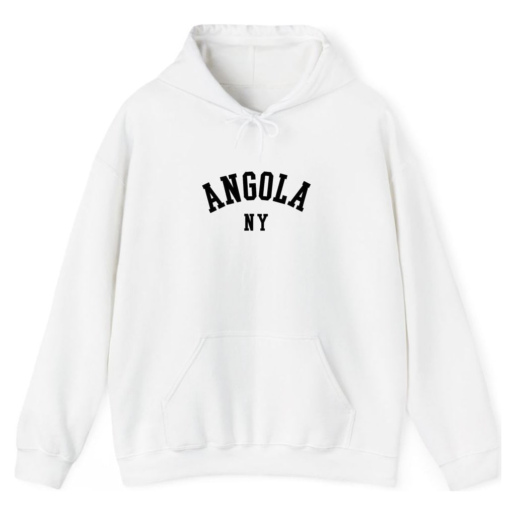 ANGOLA NEW YORK ARCHED — White