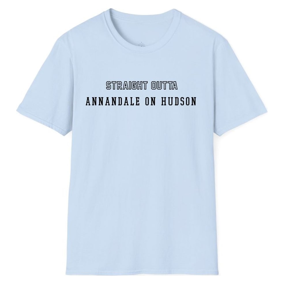 STRAIGHT OUTTA ANNANDALE ON HUDSON — Light Blue