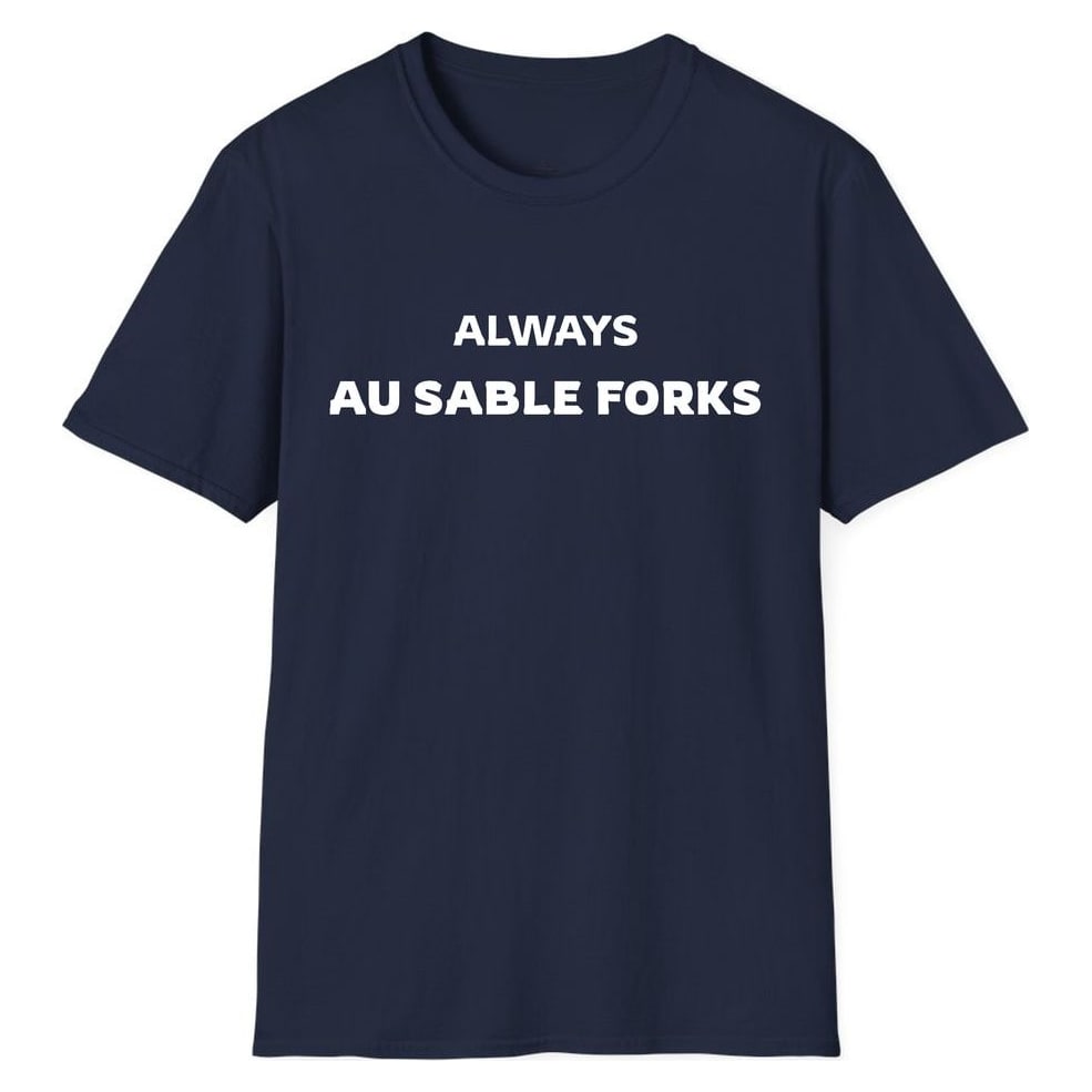 ALWAYS AU SABLE FORKS — Navy