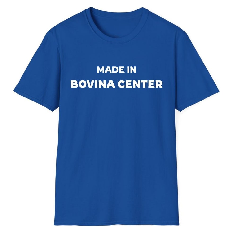 MADE IN BOVINA CENTER — Royal