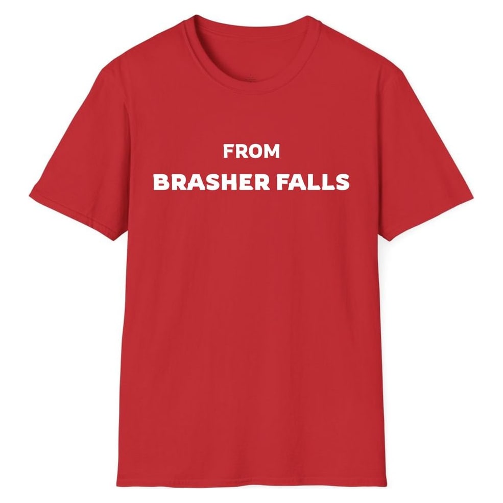 FROM BRASHER FALLS — Red
