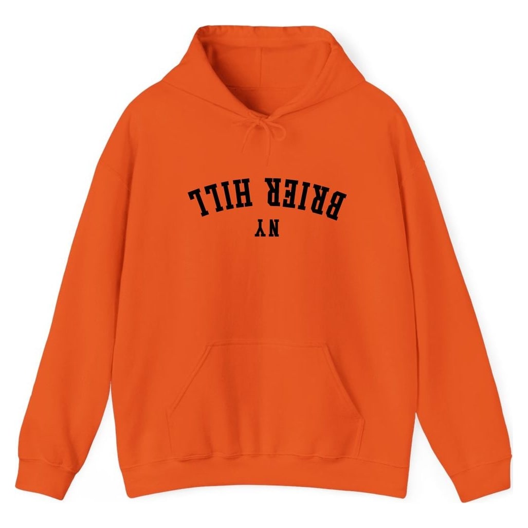 BRIER HILL NEW YORK ARCHED - UPSIDE DOWN — Orange