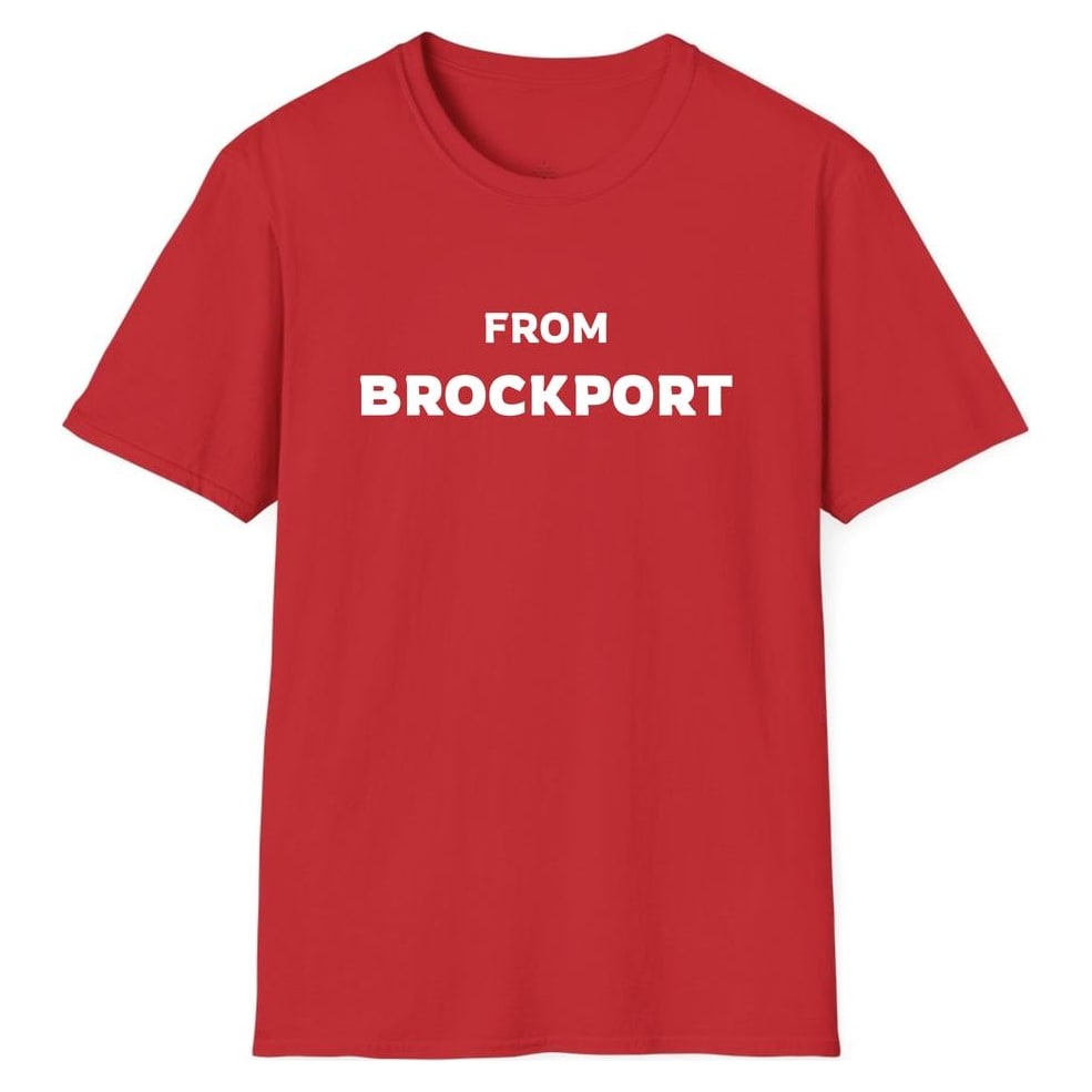 FROM BROCKPORT — Red