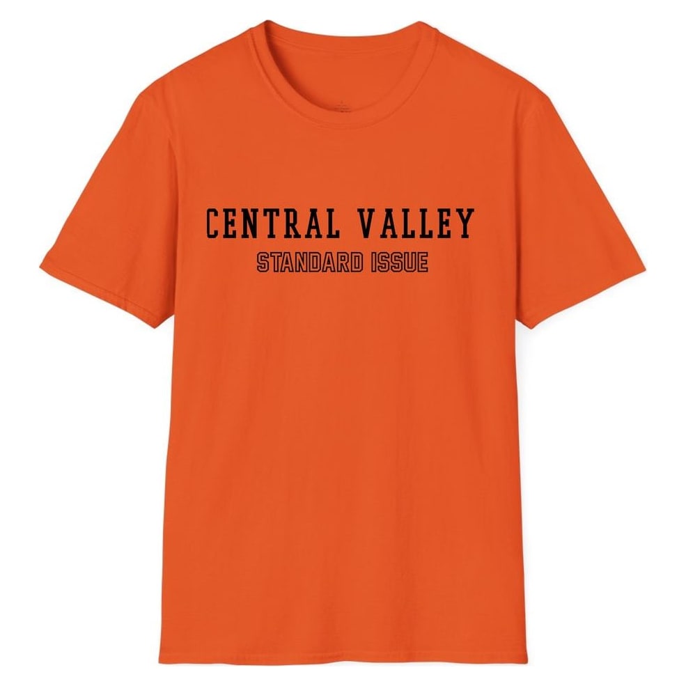 CENTRAL VALLEY STANDARD ISSUE — Orange