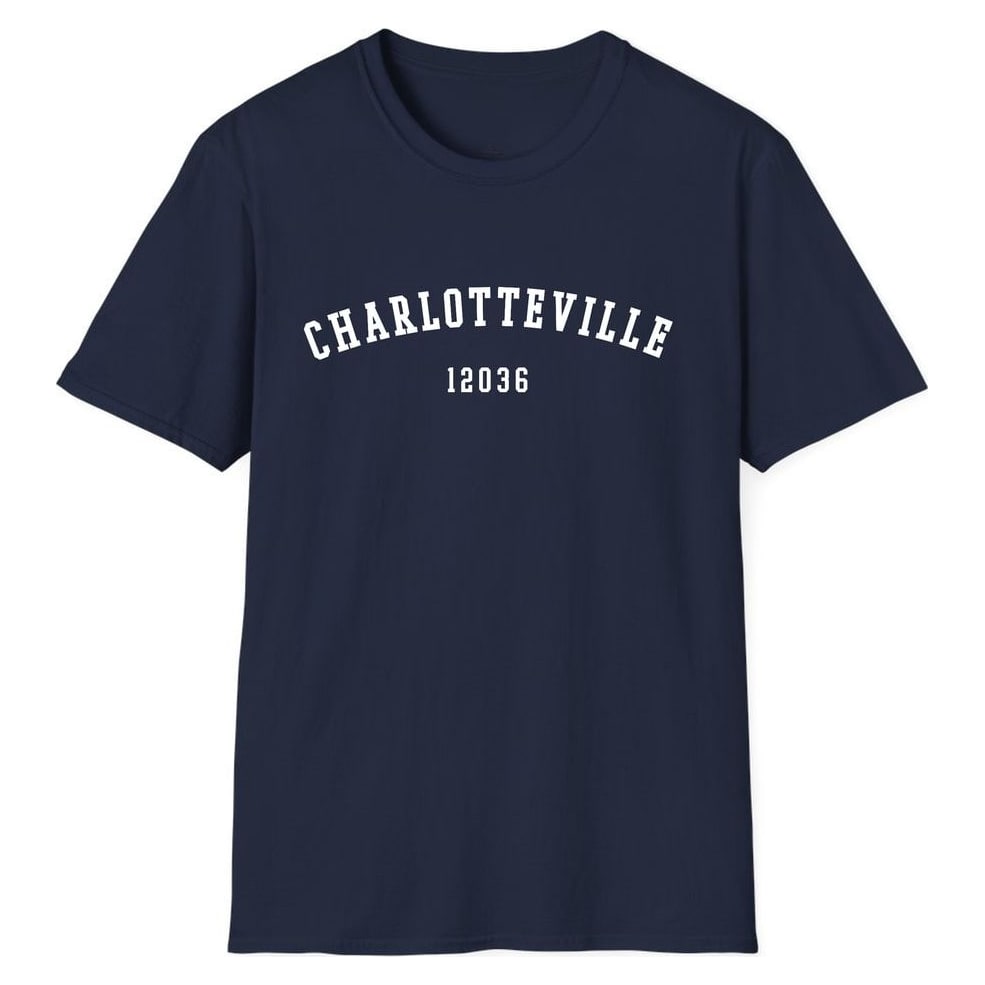 CHARLOTTEVILLE 12036 ARCHED — Navy