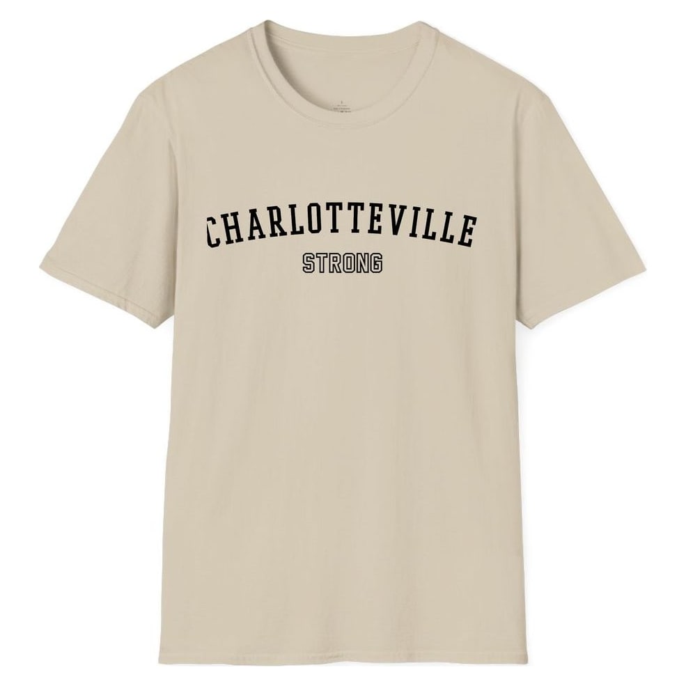 CHARLOTTEVILLE STRONG — Sand