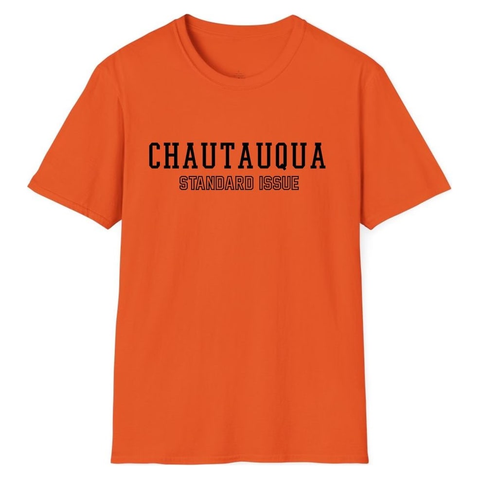 CHAUTAUQUA STANDARD ISSUE — Orange
