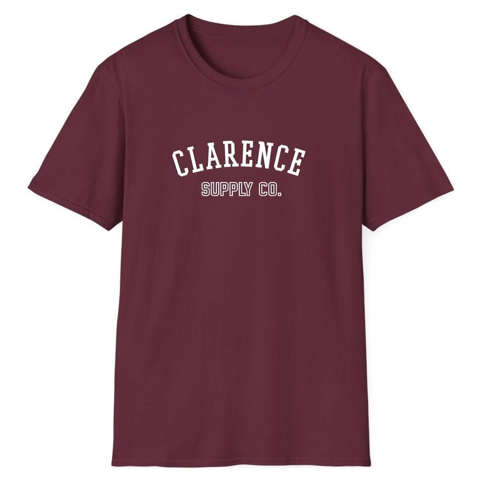 CLARENCE SUPPLY CO. — Maroon