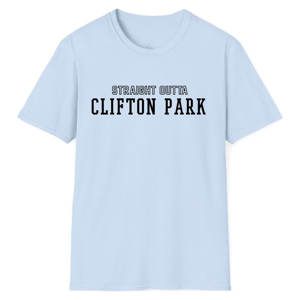 STRAIGHT OUTTA CLIFTON PARK — Light Blue