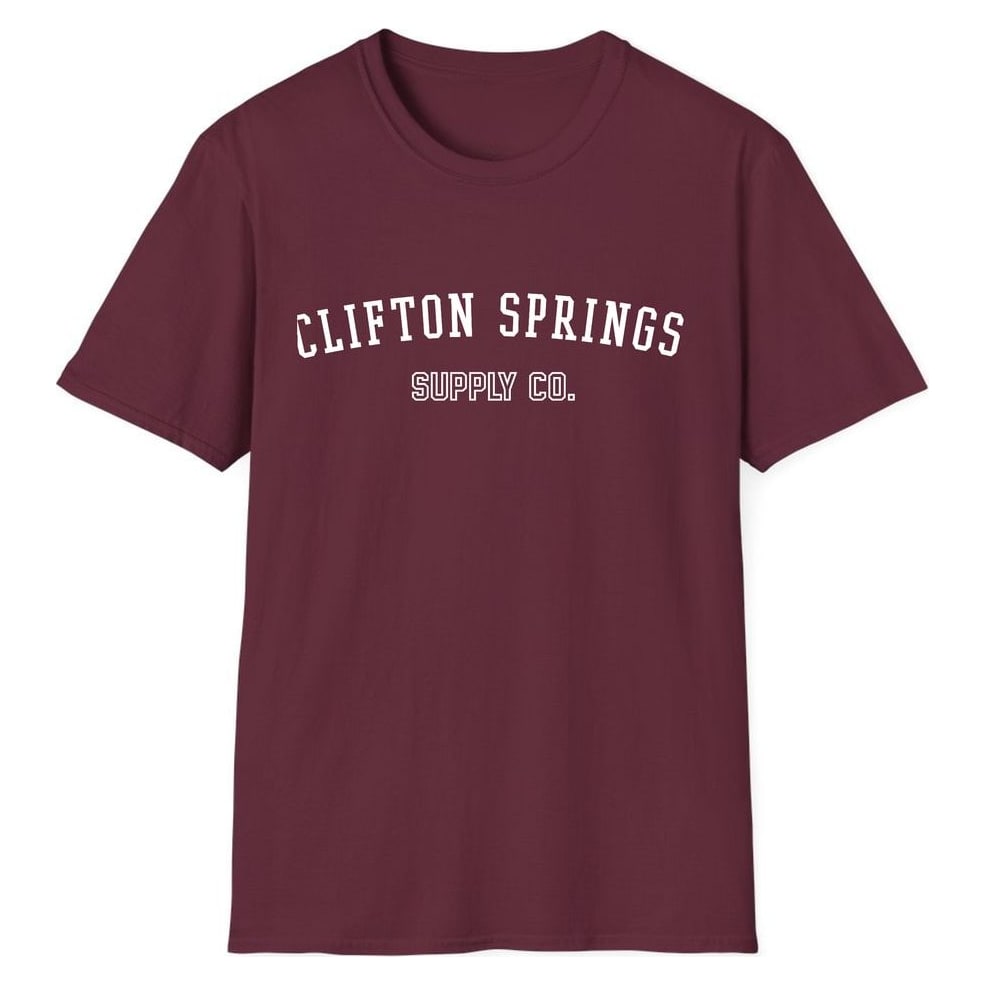 CLIFTON SPRINGS SUPPLY CO. — Maroon