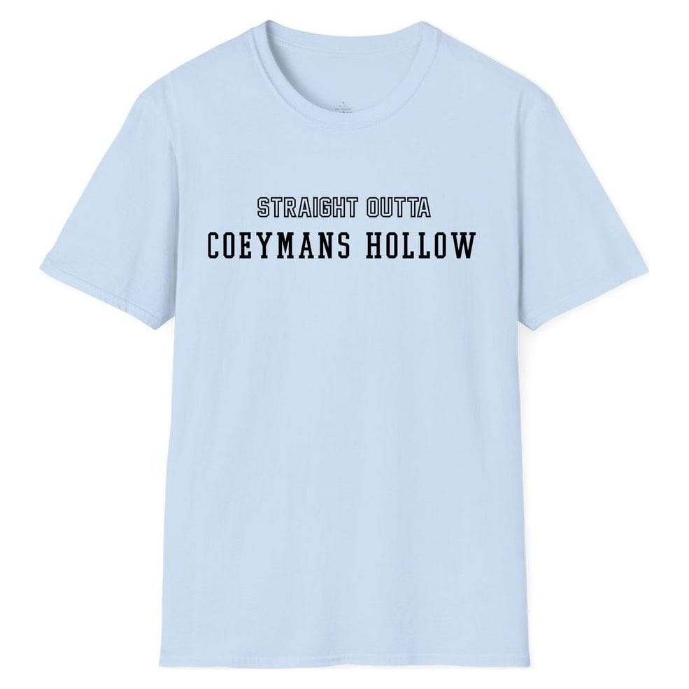 STRAIGHT OUTTA COEYMANS HOLLOW — Light Blue