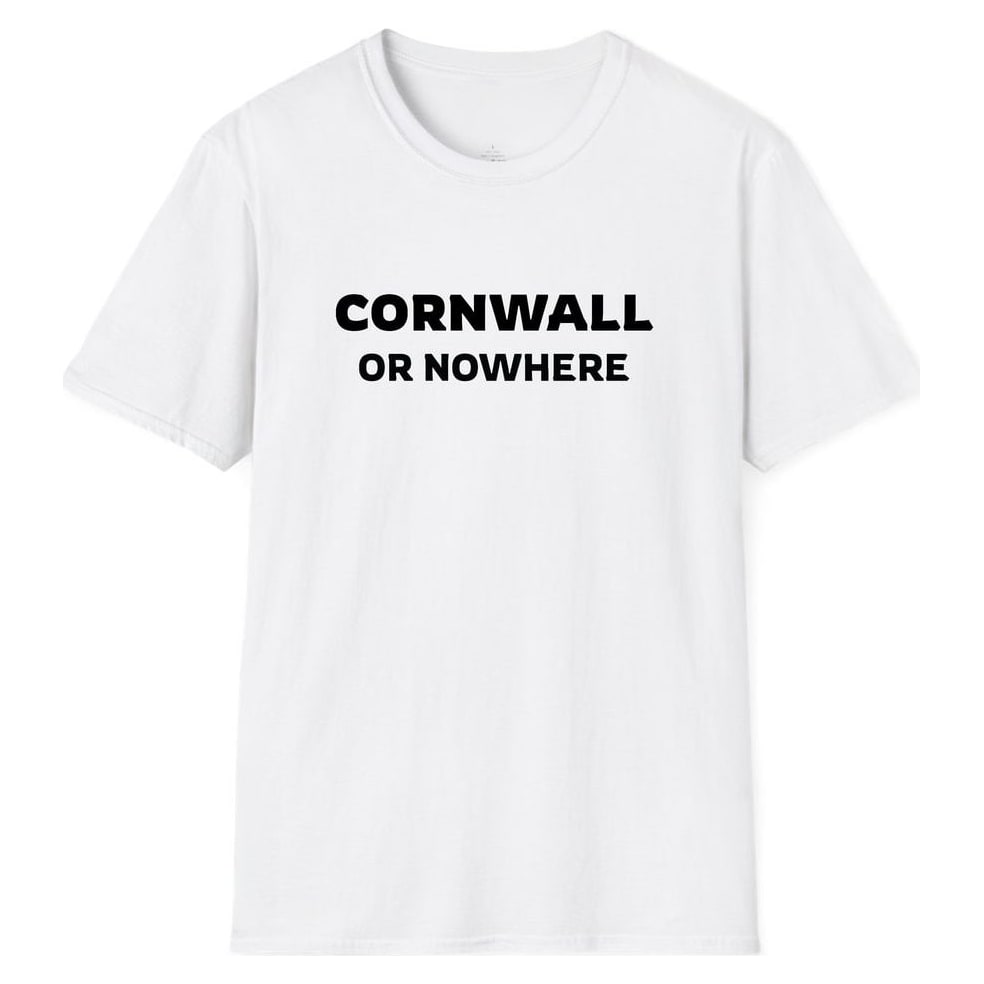 CORNWALL OR NOWHERE — White