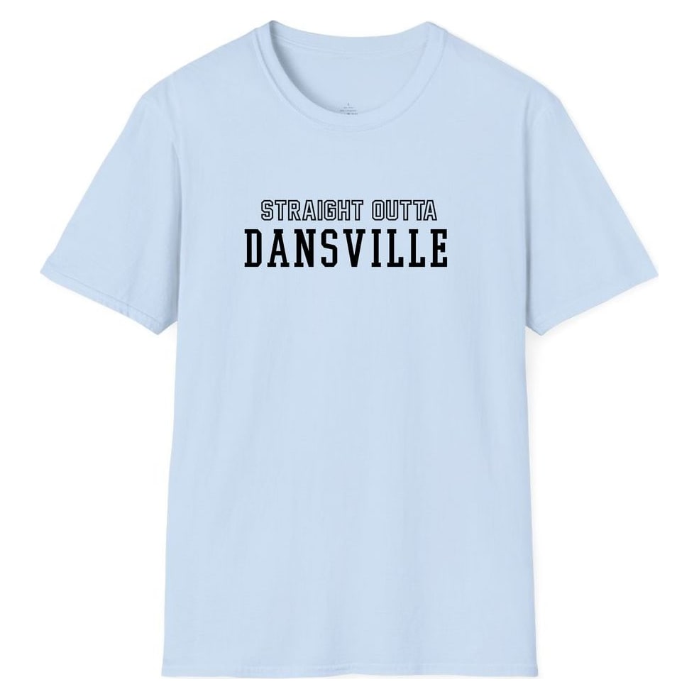 STRAIGHT OUTTA DANSVILLE — Light Blue