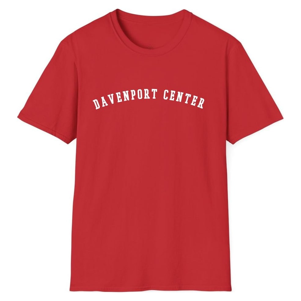 DAVENPORT CENTER ARCHED — Red