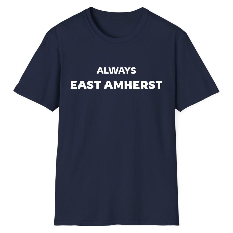 ALWAYS EAST AMHERST — Navy