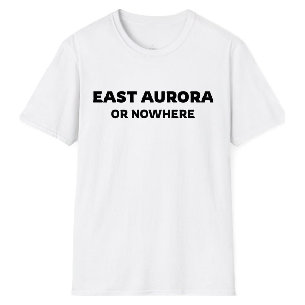 EAST AURORA OR NOWHERE — White