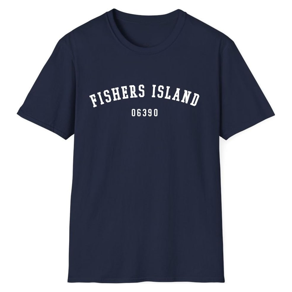 FISHERS ISLAND 06390 ARCHED — Navy