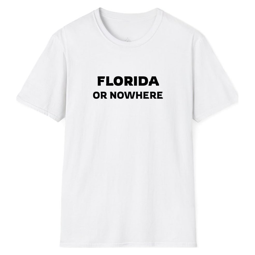 FLORIDA OR NOWHERE — White