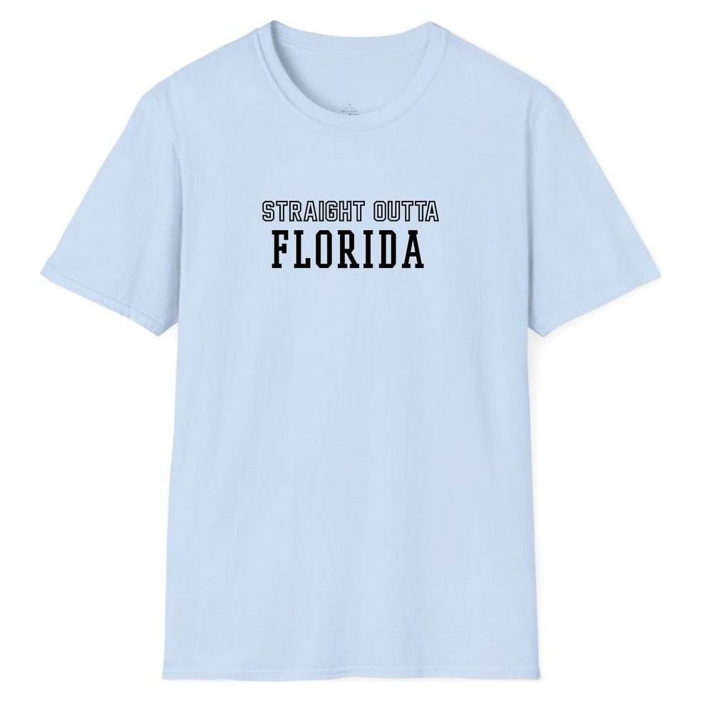 STRAIGHT OUTTA FLORIDA — Light Blue