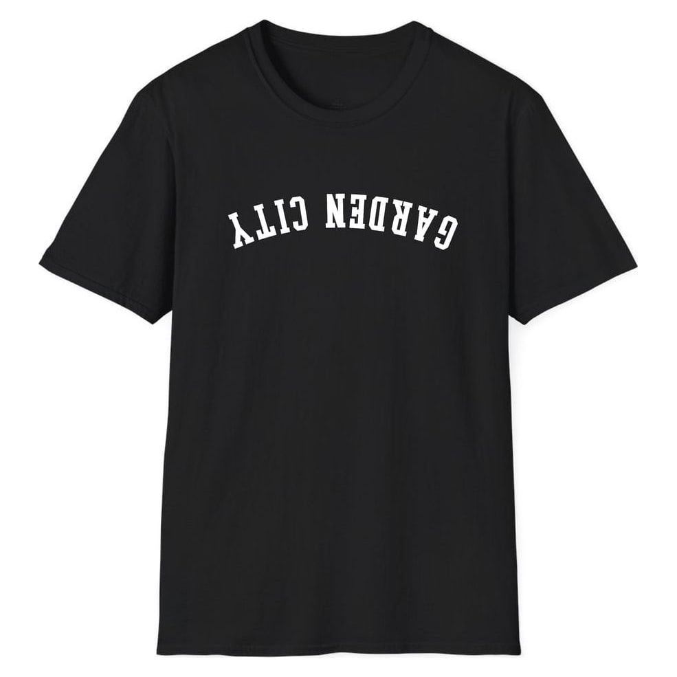 Garden City ARCHED - UPSIDE DOWN — Unisex Softstyle T-Shirt
