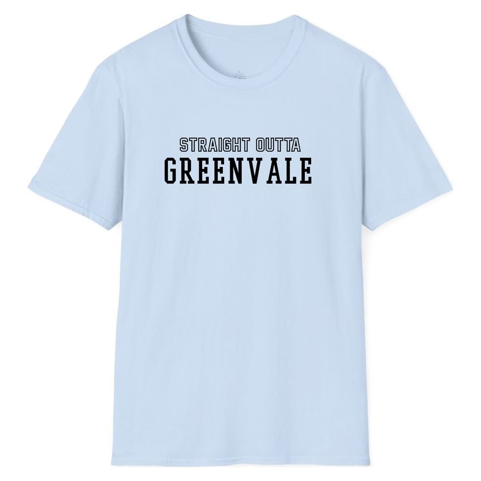 STRAIGHT OUTTA GREENVALE — Light Blue