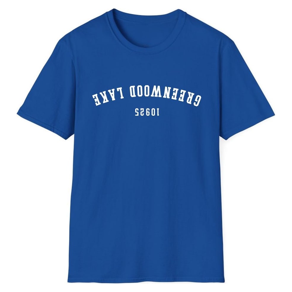 GREENWOOD LAKE 10925 ARCHED - UPSIDE DOWN — Royal