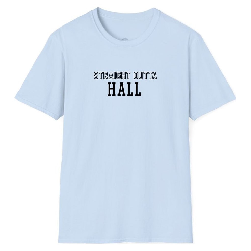 STRAIGHT OUTTA HALL — Light Blue