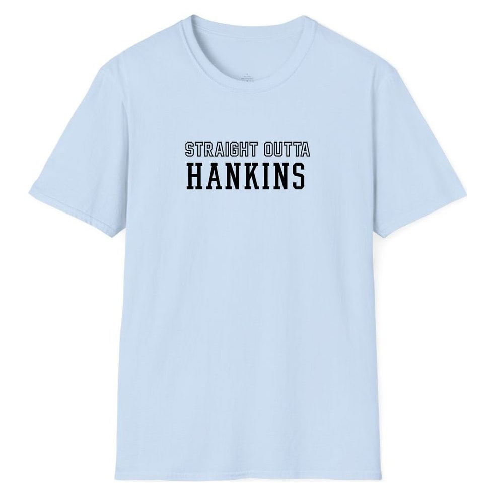 STRAIGHT OUTTA HANKINS — Light Blue