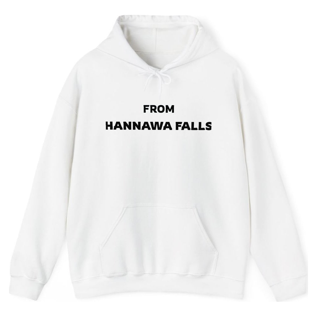 FROM HANNAWA FALLS — White
