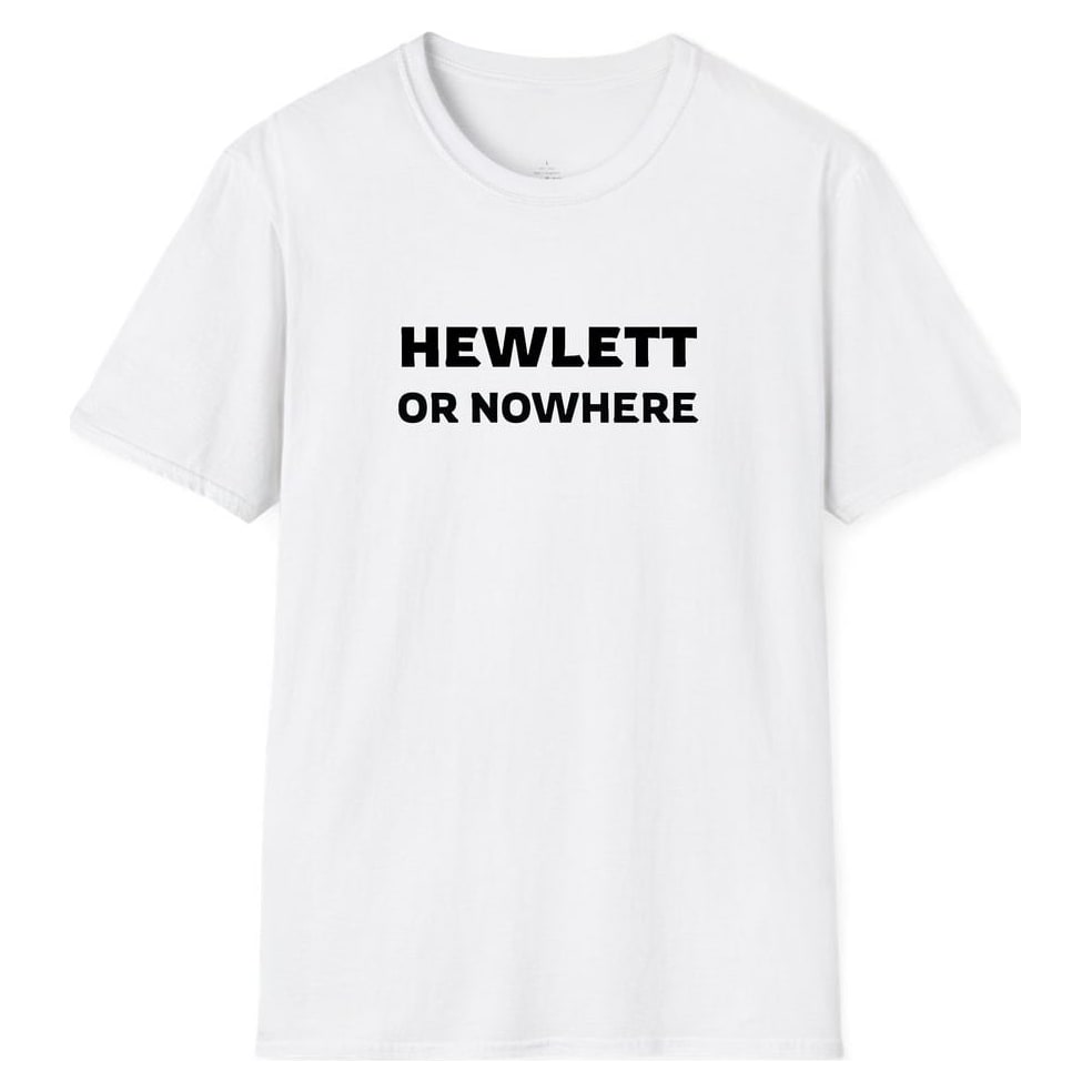 HEWLETT OR NOWHERE — White