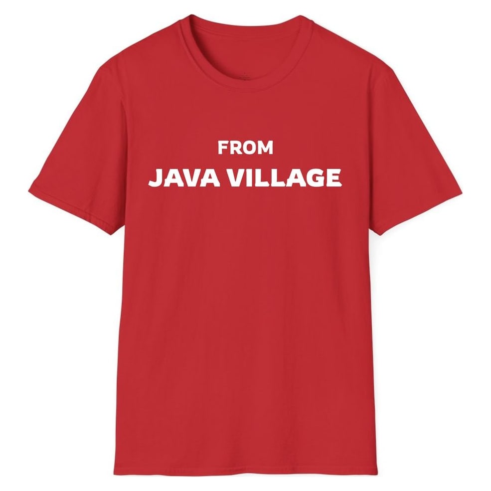 FROM JAVA VILLAGE — Red