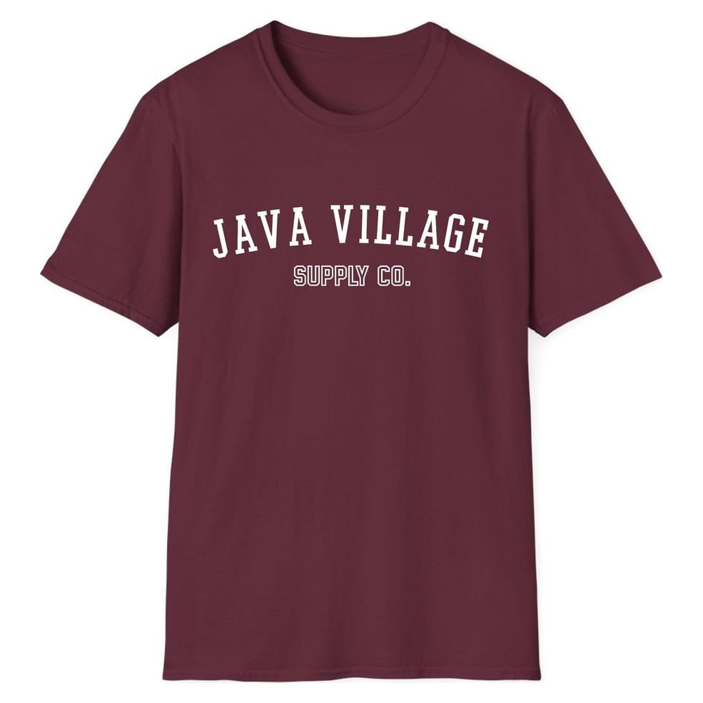 JAVA VILLAGE SUPPLY CO. — Maroon