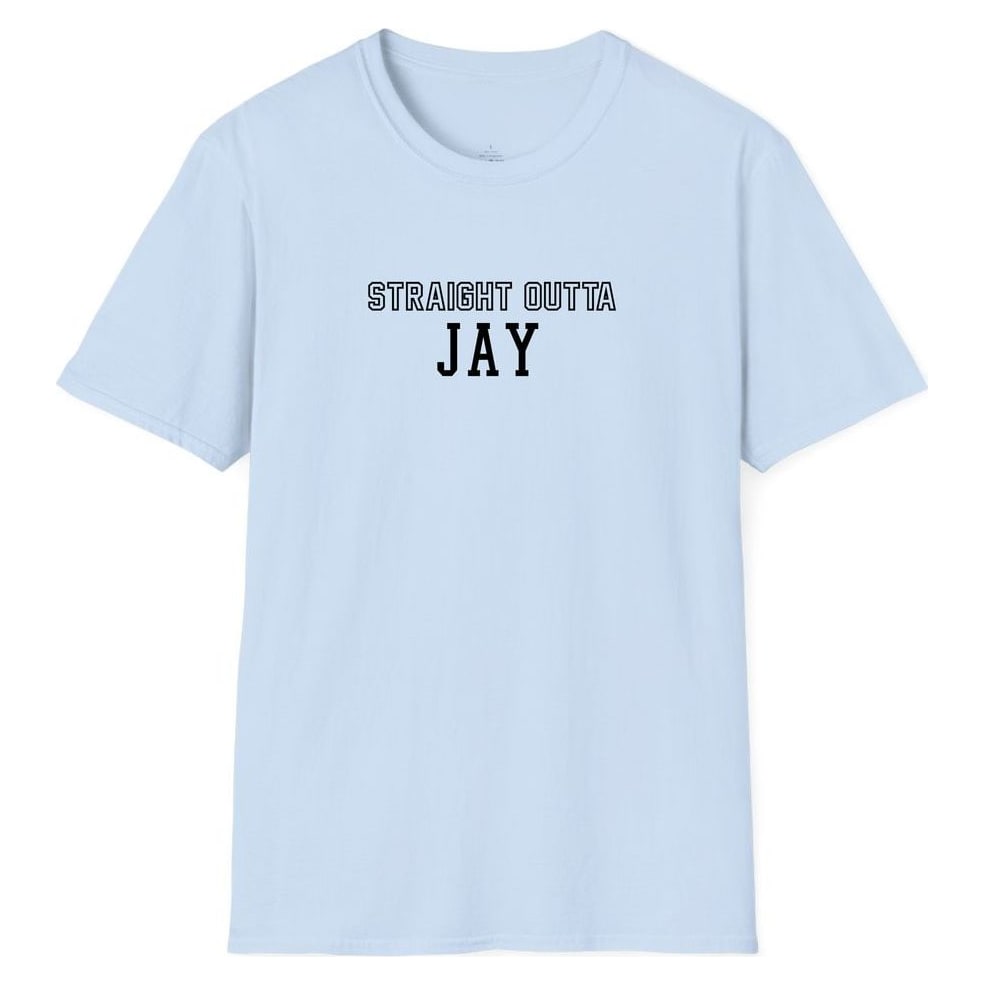 STRAIGHT OUTTA JAY — Light Blue