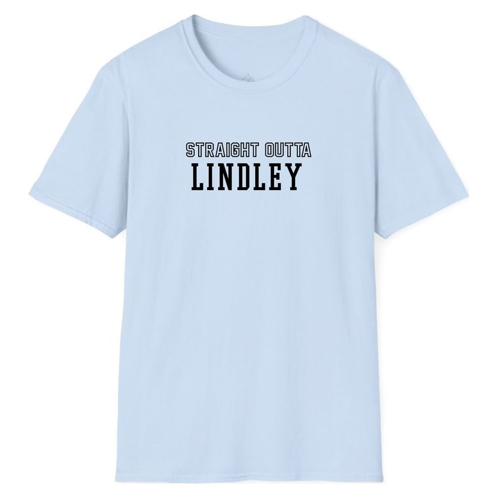 STRAIGHT OUTTA LINDLEY — Light Blue