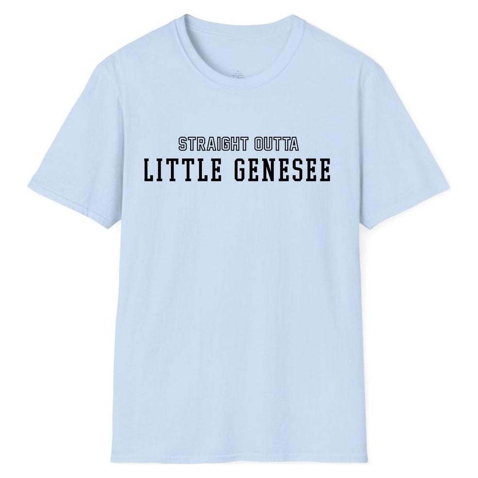 STRAIGHT OUTTA LITTLE GENESEE — Light Blue