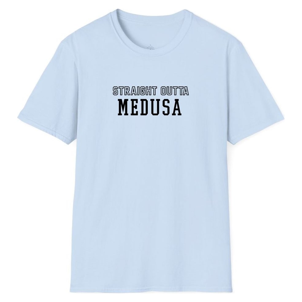 STRAIGHT OUTTA MEDUSA — Light Blue