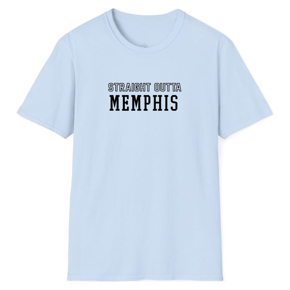 STRAIGHT OUTTA MEMPHIS — Light Blue